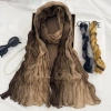 A popular European and American style linen autumn and winter multi-color cute, warm, casual and versatile shawl details Picture